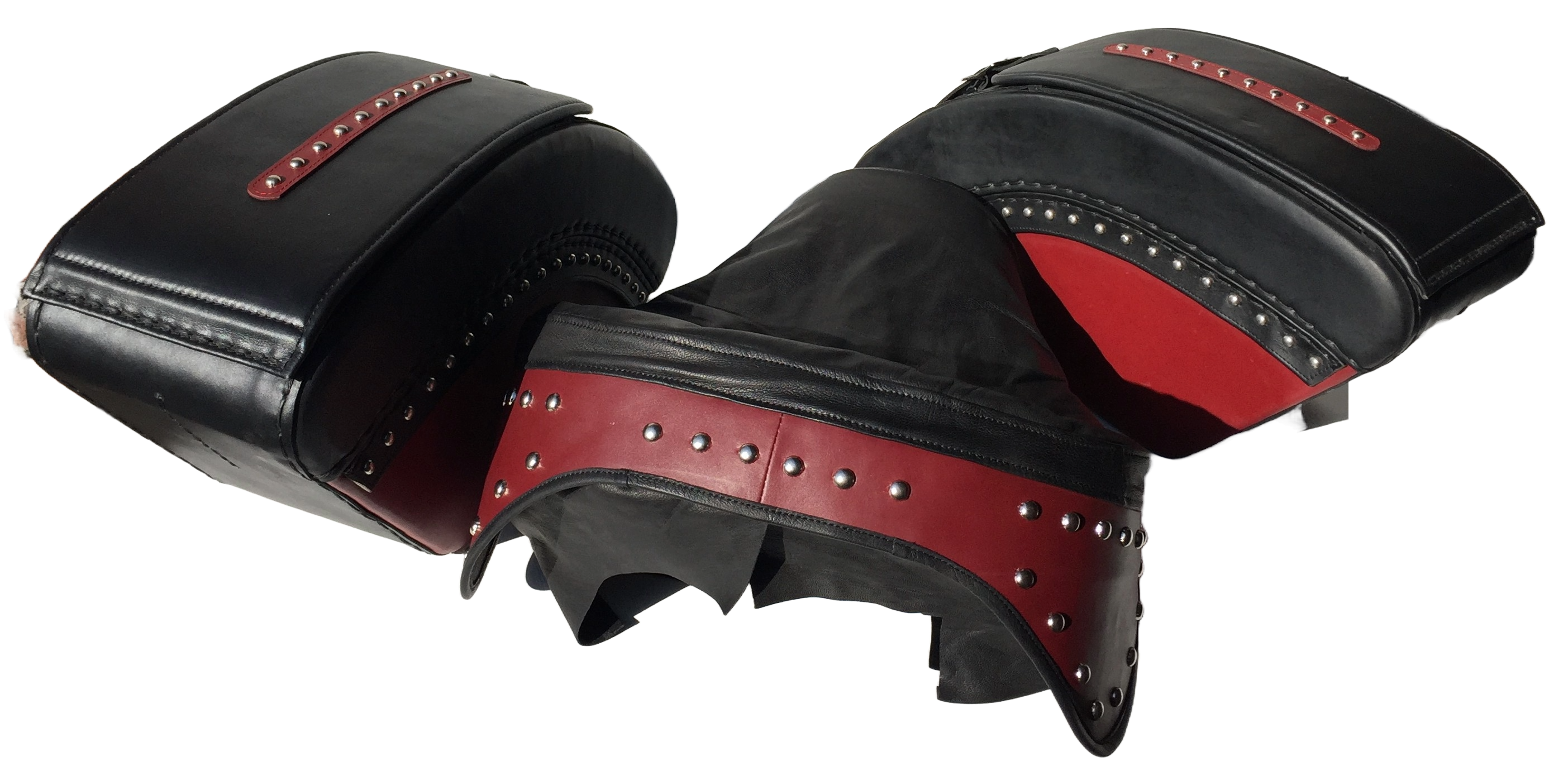 Viking 28L Panzer Medium Yamaha Silverado Leather Motorcycle