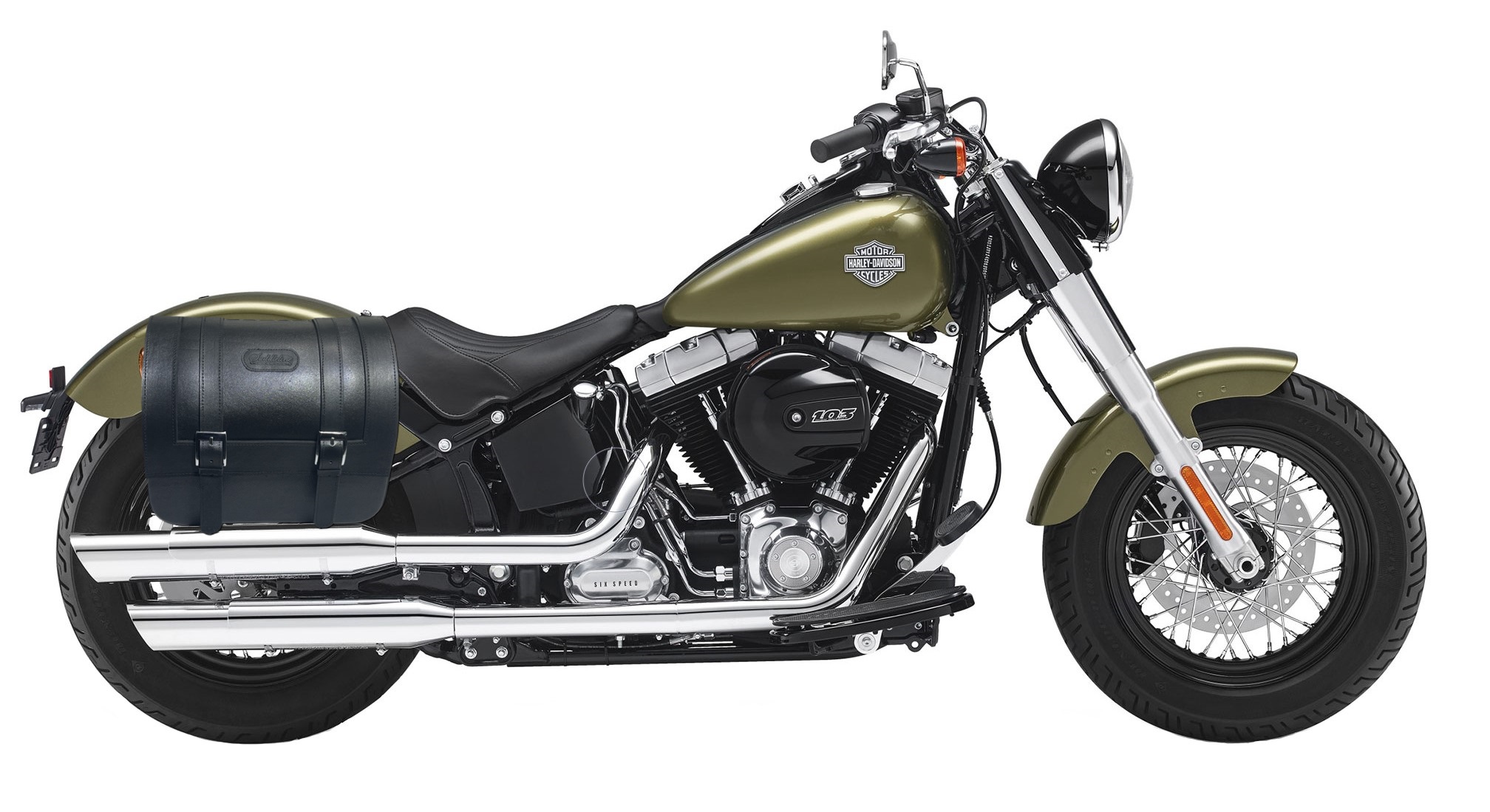 Harley softail slim saddlebags online